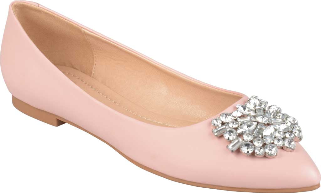 Women's Journee Collection Renzo Ballet Flat Pink Faux Leather 11 M ...