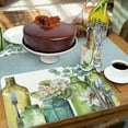 thumbnail image 7 of CounterArt " Plant Greenery" 4 Pack Reversible Flexible Plastic Tabletop Placemats, 7 of 7