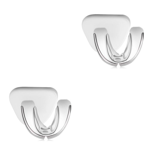 ZheElen Teeth Braces Silicone Retainer Tooth Straighten Tool Protector Retainers Breathing Grinding for Household Travelling 2 55x45x25mm 2Set
