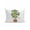 White, variant on 1 Pack Outdoor Throw Pillow, Summer Lemon Waterproof Pillow with Insert Included, Black White Striped Potted Plant Decorative Accent Cushion Sofa Pillows for Patio Porch, 16 x 16 In