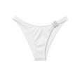 thumbnail image 3 of Victoria's Secret White Embellished VS Shine Logo Swim Bikini 2 Piece Set Size X-Large NWT, 3 of 4