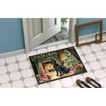 thumbnail image 4 of Carolines Treasures DAC2729JMAT 0.15 x 24 x 36 in. Unisex Portuguese Water Dog Cozy Christmas Doormat, 4 of 6