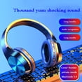 thumbnail image 3 of Deportes inalámbricos Bluetooth 5 Auriculares Plegables Montados en la cabeza Estéreo Hifi Auriculares con cancelación de ruido Auriculares con micrófono Vogacara EL013349-01, 3 of 5