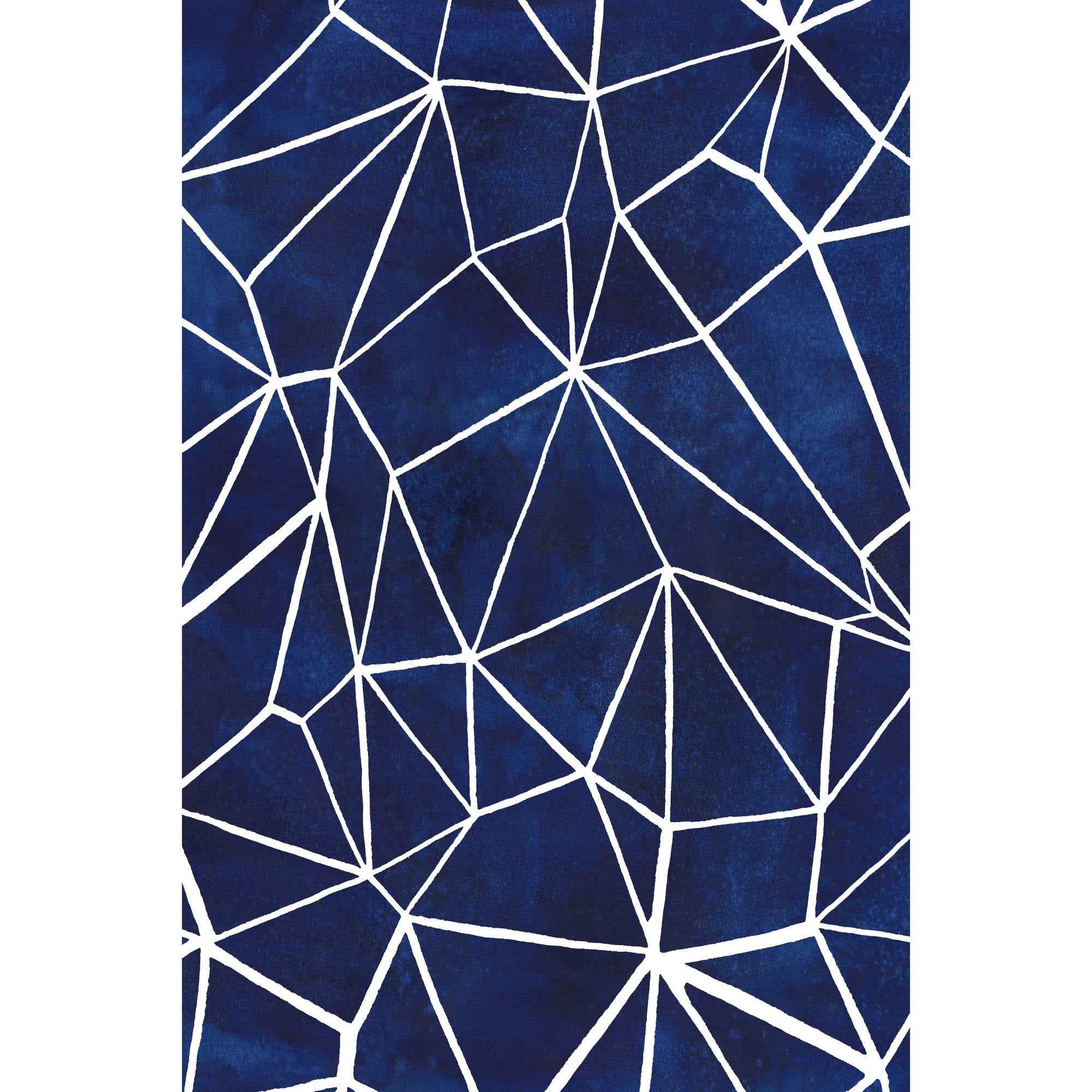 Marmont Hill "Indigo Pattern III" Painting Print on Wrapped Canvas