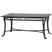 Savoie Coffee Table, Espresso and Oil-Rubbed Bronze