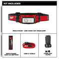 thumbnail image 3 of Milwaukee 2163-21 600 Lumens LED USB Hard Hat Headlamp Kit, 3 of 11
