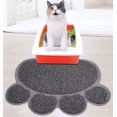 thumbnail image 2 of Alfombrilla para arena para gatos, mantel individual para gatos, alfombrilla para suelo para gatos, alfombrilla para arena para gatos, alfombrilla para inodoro para gatos, alfombrilla para arena para gatos, gris oso de fresa Electrónica, 2 of 5
