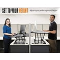 thumbnail image 6 of Stand Steady X-Elite Pro Corner Standing Desk | 40 Inch Corner Sit to Stand Desk Converter Ideal for Cubicles and L Shaped Desks! Easy Height-Adjustable and Fully Assembled!, 6 of 6