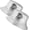 Silver - 2 Pcs, variant on Unisex Fashionable  Camping Bucket Hat Sun Protection Flexible Fold Furry Metallic Finish