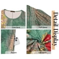 thumbnail image 6 of Fantaslook Boho Summer Dresses for Women Casual Short Sleeve T Shirt Dress with Pockets Beach Vacation Clothes, 6 of 9