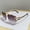 Gold Frame Gradient Gray, variant on European and American double-beam cut-edge cheetah sunglasses for men, unique and trendy sunglasses for women, fashionable and versatile