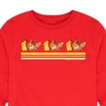 thumbnail image 3 of Pokémon - Pikachu Eevee Friends Retro Stripe - Youth Long Sleeve Graphic T- Shirt, 3 of 5
