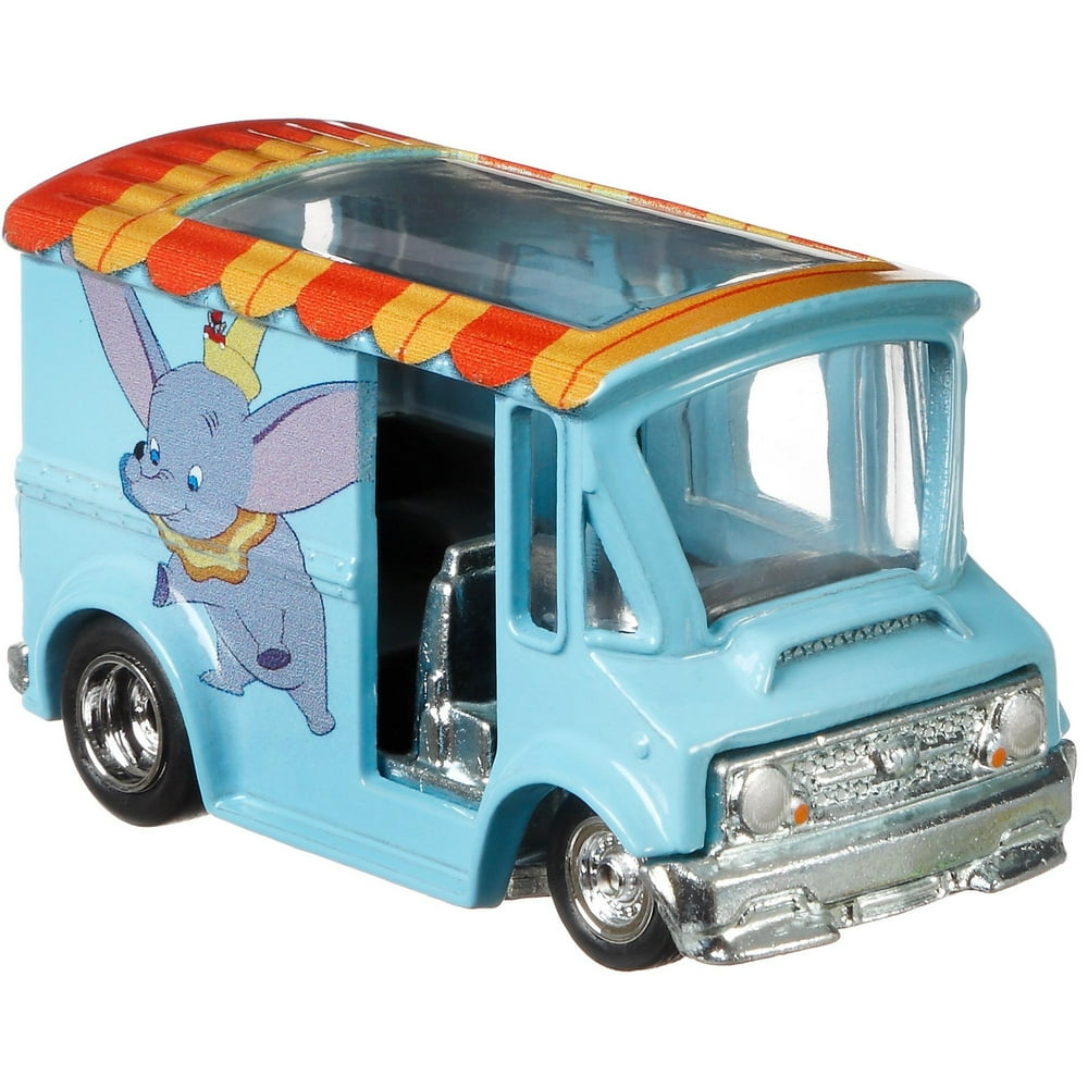 Hot Wheels Disney Dumbo Bread Box Collector Vehicle, 164 Scale