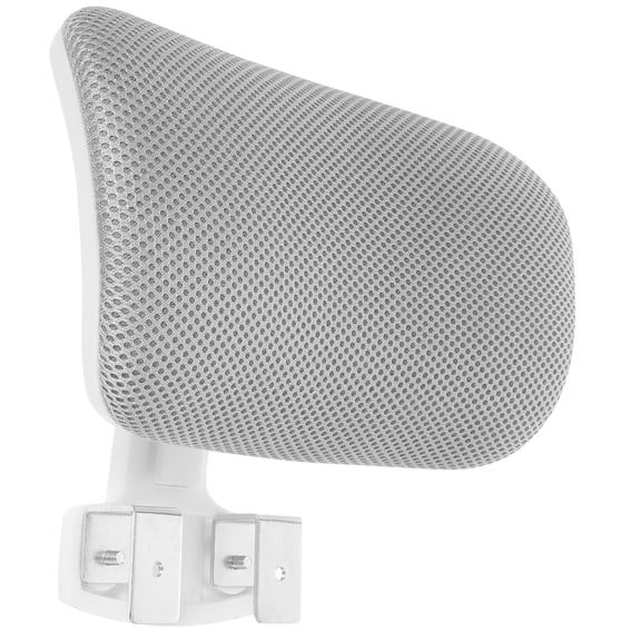 BESTOYARD Ergonomic Computer Chair Pillow White Plastic and Fabric 1Pcs Back to School