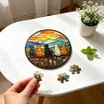 thumbnail image 5 of Acrylic Jigsaw Puzzle Suncatcher Window Hanging,Sun Catcher Acrylic Puzzle Decoration for Women Men Kid, DIY Suncatcher Kits for Adults Home Decor, 5 of 9