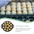 thumbnail image 3 of Mobutofu 1PC Frying Pan Skillet Black Iron Round Practical Cookware, 3 of 4