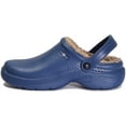 thumbnail image 3 of Men's Women's Clogs Waterproof Fleece Lined Winter Slippers Garden Shoes, 3 of 6