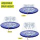 thumbnail image 2 of Inflatable Baby Kids Splash Pad Pool Sprinkler Water Toys Outdoor Garden Play Water Mat, 2 of 4