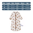 thumbnail image 3 of Pijama Niño Miracle Baby  2piezas Saco de Dormir Bebé Algodón 6-12meses, 3 of 5