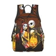 thumbnail image 1 of Goofa The Nightmare Before Christmas Pattern School Backpack for Students – Tear-resistant Bag Spacious, Comfortable, and Stylish Backpack with Multiple Pockets, 1 of 7