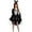 Black, variant on Women's Bunny Girl Cute Princess Dress Anime Lolita Halloween Cosplay Costumes Party Sleeveless High Low Halter Dress