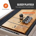 thumbnail image 4 of VEVOR 11.5 ft Shuffleboard Table 2 in 1 Shuffleboard and Bowling Combo Game Set, 4 of 9