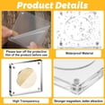 thumbnail image 4 of 2 Pack Challenge Coin Display Holder Case Square Shape Acrylic Coin Display Frame for Collectors Military Challenge Coin Antique Coin (2 Inch), 4 of 7
