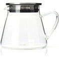 Four Life 841 Teapot Glass, Heat Resistant, 18.9 fl oz (532 ml), For 3