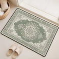 thumbnail image 2 of Washable Vintage Kitchen Mat 31"x20" Non Slip Soft Plush Low Profile Kitchen Rug, Distressed Medallion Oriental Style Sink Mat for Laundry Room Bedroom Office, 2 of 6