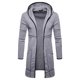 thumbnail image 2 of Gibobby Sudadera con cierre hombre Sudadera de forro polar con capucha y cremallera completa para hombre(Gris,XG), 2 of 3