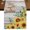Yellow Grey, variant on Table Runners 72 Inches Long Dress Scarves, Sunflower Farmhouse Kitchen/Dining Table Runner, Coffee Tablerunners, Summer Botanical Farmhouse Yellow Floral Rustic 16x72 Inch