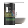 thumbnail image 2 of ARTJIA Periodic Table of Elements Shower Curtain, Back to School Polyester Fabric Shower Curtain Bathroom Sets with Hooks 66x72 Inches, 2 of 3