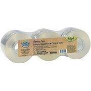 Earth Hugger Bandit Packaging Tape Refill Roll, 3 Pack, 2" x 55 Yards Each