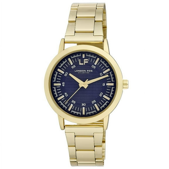 London Fog Inverness 36mm Gold Bracelet Watch