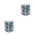 thumbnail image 2 of Guardoinrt 12pcs/set Christmas Balls Enought Quantity For Beautifully Decorated Tree Olive green 2Set, 2 of 6