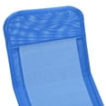 thumbnail image 6 of vidaXL Deckchairs Outdoor Lounge Chairs Folding Sunlounger Sunbed Textilene, 6 of 8