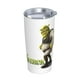 thumbnail image 2 of Vaso Shrek de 20 oz, taza de viaje para automóvil con aislamiento al vacío de acero inoxidable, taza con pajita para bebidas calientes, té helado, café, 2 of 8