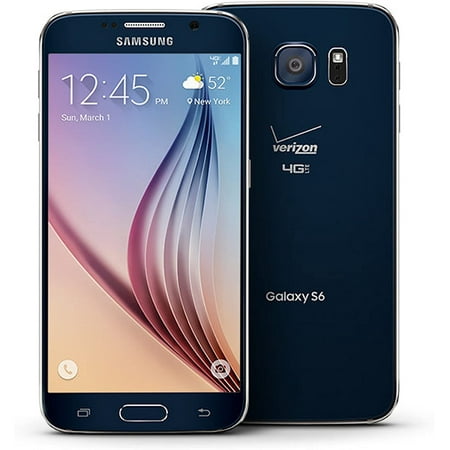 Used Samsung Galaxy S6 G920V 32GB Black (Verizon Only) 5.1" Smartphone (Used Grade A)
