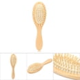 thumbnail image 4 of Masaje 1 Pieza Antiestático Peine De Madera Natural Paleta Cepillo Para El Cabello Cuidado Del Cuero Cabelludo Herramienta De Masaje Saludable, 4 of 6