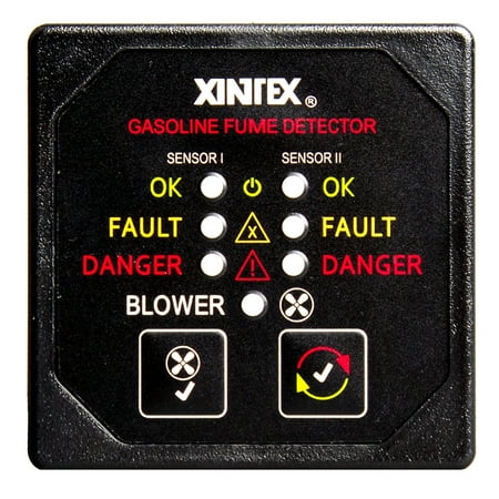 Fireboy-Xintex Gasoline Fume Detector w/Dual Channel Blower Contro... [G-2BB-R]