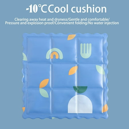 

NIUREDLTD Summer Cooling Ice Pad Summer Cushion Pad Cartoon Summer Cooling Pad Ice Cushion