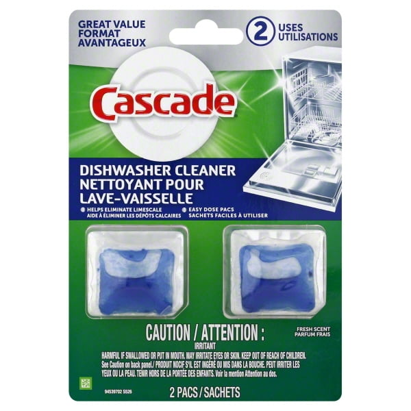 Cascade Dishwasher Cleaner Fresh Scent 2 Count