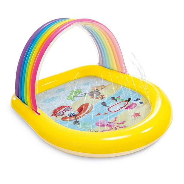 Intex 57156ep 22 Gallon Inflatable Rainbow Arch Kids Spray Pool For Ages 2 Up Walmart Com Intex 57156ep 22 Gallon Inflatable Rainbow Arch Kids Spray Pool For Ages 2 Up Walmart Com