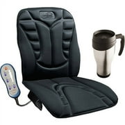 Comfort Products 6 Motor Massage Cushion with BONUS Travel Mug Value Bundle