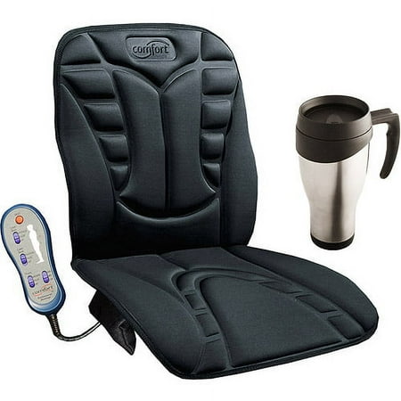 Comfort Products 6 Motor Massage Cushion with BONUS Travel Mug Value Bundle
