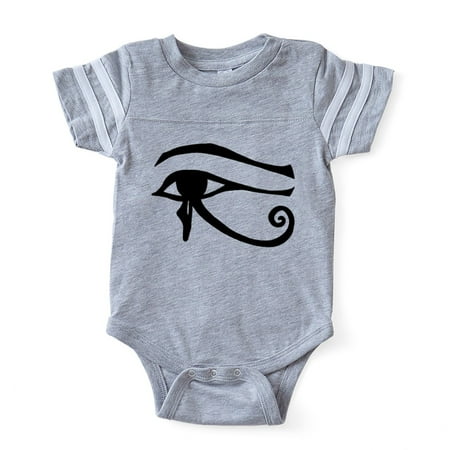

CafePress - Eyeofhorus_Bk - Cute Infant Baby Football Bodysuit