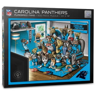 YouTheFan NFL Carolina Panthers 3D Logo Series Wall Art - 12x12