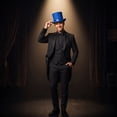 thumbnail image 7 of YAWUBT Magician Felt Top Hat for Adults, Butler Costume Top Hat, Ringmaster Hat, Steampunk Hat, Dress Up Party Hat, 7 of 7
