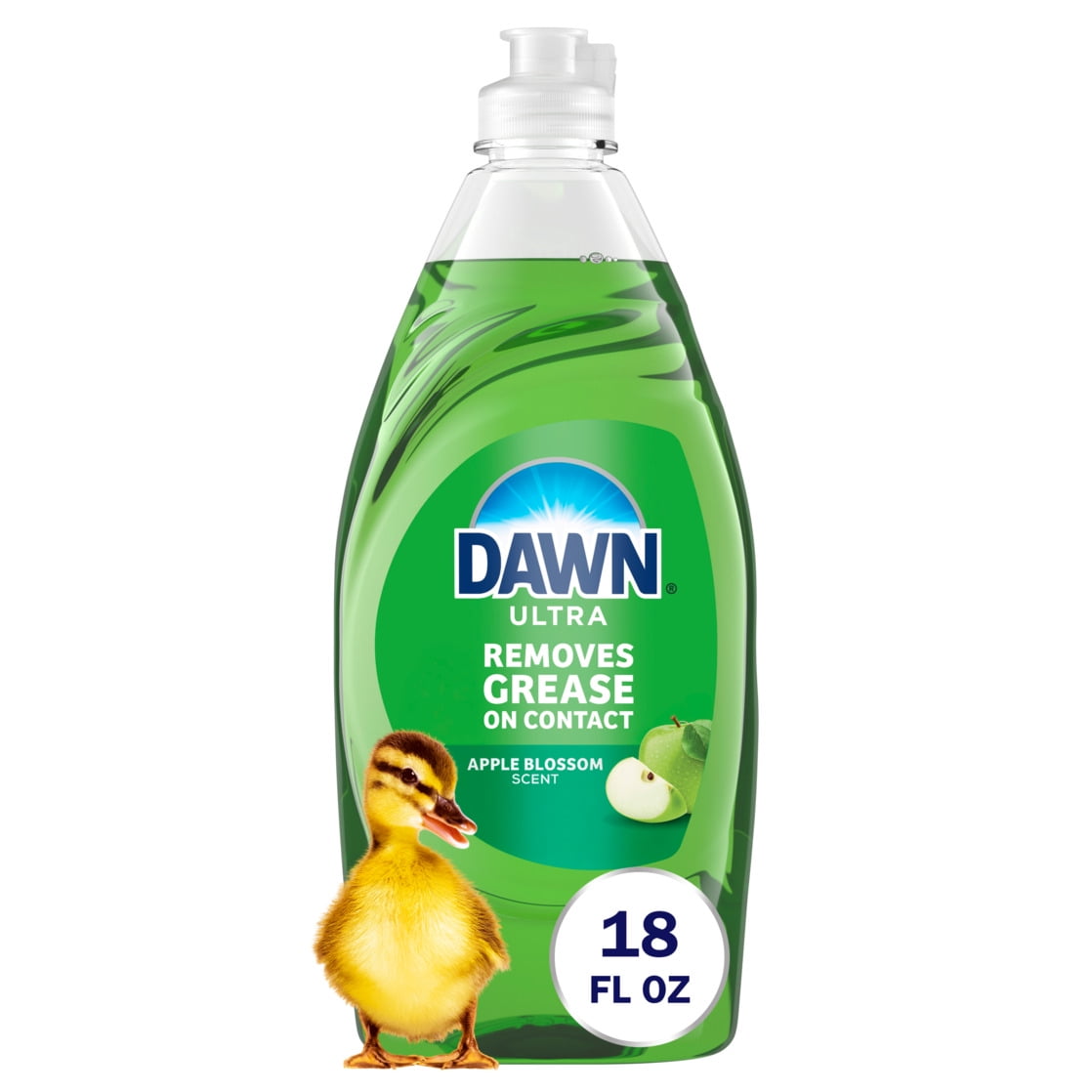 (10 pack) Dawn Ultra, Dish Soap Apple Blossom, 18oz
