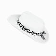 thumbnail image 5 of CAUYDY Kids Fall Fedora Cowboy Hat Youth Western Cowgirl Hat for Girls Baby Wide Brim Sun Hat Summer Beach Outdoor Hats Gift for Children Sizes 3-15 Years,White, 5 of 9